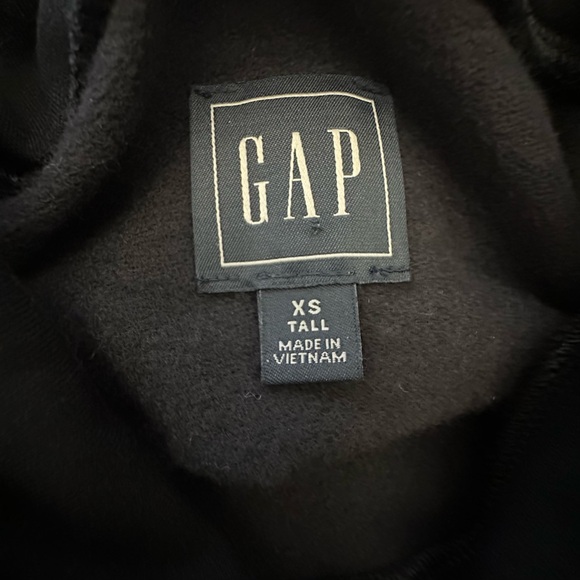 NWT GAP Women’s Shirt Dress Black Turtleneck Long Sleeve Cozy Size XS Tall - Picture 4 of 8